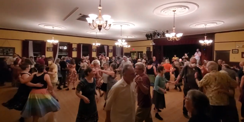 PCDC Special TUESDAY Contra dance at POLISH HALL: CounterCurrent w/George Marshall