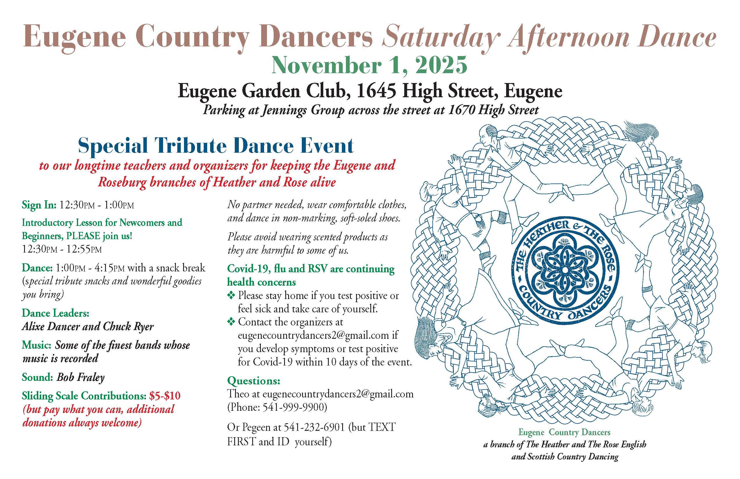 November Eugene English Dance